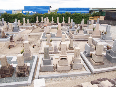下河原墓地の写真　伊丹市にあるお墓のことなら伊丹霊園ガイド
